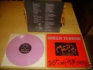 Sheer Terror - just can't hate enough LP PINK /50 nyhc