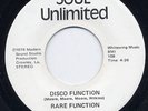 Rare Funk 45 - Rare Function - Disco Function - M-