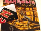 IRON MAIDEN Piece Of Mind US GOLD STAMP PROMO LP 1983