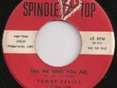TEENER - TOMMY DEVINS Tell Me Who You Are - HEAR IT