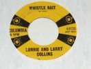 LORRIE & LARRY COLLINS Whistle Bait 45 ROCKABILLY hear