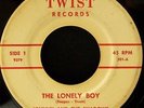 45 ROCKER JOHNNY & THE SHADOWS on TWIST RITE-OHIO  HEAR