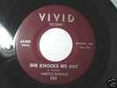 HAROLD BURRAGE SHE KNOCKS ME OUT ROCKER BLUES 45