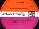 LED ZEPPELIN I 1 LP RED/PLUM UK 1st Press CHECK MATRIX