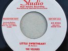 VELOURS 45 I Promise 1959 Doo Wop STUDIO  DJ