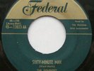 The Dominoes SIXTY-MINUTE MAN 1951 Federal 45  HEAR IT-