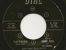 Danny Zella Rare Rockabilly Dial 45 Sapphire (w/ Crack)