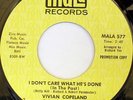 rare Soul 45 VIVIAN COPELAND on MALA Listen