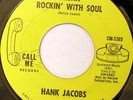rare Soul 45 HANK JACOBS on CALL ME Listen
