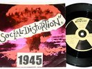 SOCIAL DISTORTION 1945 45   (13th Floor) 1982 punk ORIG