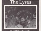 LYRES How Do You Know RARE US punk 7