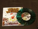 ERGS/TEENAGE BOTTLEROCKET split Green/Black Splatter