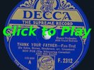 AL BOWLLY with ROY FOX on DECCA F.2312/E+ COPY & HOT