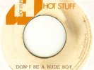 JONNIE CLARKE Dont Be A Rude Boy  on Hot Stuff  LISTEN