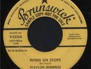 ROCKABILLY, RNR 45 - WAYLON JENNINGS - BRUNSWICK 55130