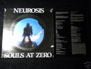 NEUROSIS- Souls At Zero VIRUS 109 LP w/ Lyrics 1992
