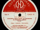 CND 2LP MOZART piano ALEXANDRE SELLIER / RISTENPART