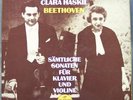BEETHOVEN Violin Sonatas Haskil Grumiaux Philips 4 LPs