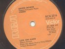 DAVID BOWIE Life On Mars IRISH PRESS 45 ORANGE RCA