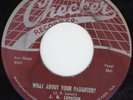 SUPER RARE BLUES J.B. Lenoir on Checker 874 LISTEN