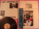 LED ZEPPELIN PRESENCE 1976 JAPAN LP w/OBI 