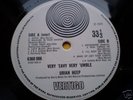 URIAH HEEP VERY 'EAVY VERY 'UMBLE 1ST UK VERTIGO SwIrL