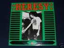 CONCRETE SOX/HERESY: SPLIT LP thrash punk crust infest