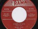 Doo Wop 45-Mabel King w / Male Group-Rama-Hear 