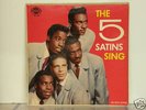 ORIGINAL  FIRST PRESSING FIVE SATINS  (RED LABEL) 1957