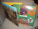 NICE Mono The Beatles Sgt Pepper LP insert & patch