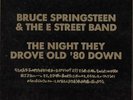 BRUCE SPRINGSTEEN RARE JAPANESE 5 LP'S BOX