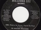 70'S SOUL 45 RPM - LIL MAJOR WILLIAMS on WILLIAMS III