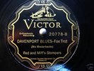 RED & MIFF'S STOMPERS 'DAVENPORT BLUES' VICTOR E+