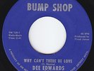 DEE EDWARDS Why Can't There Be Love NORTHERN SOUL funk