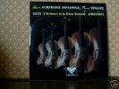 DECCA SXL 2155  Ruggiero Ricci Ansermet  Lalo Ravel  WB