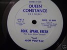 HIGH VOLTAGE-ROCK,SPANK,FREAK.RARE DISCO.QUEEN CONSTANC