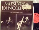 Miles Davis & John Coltrane LIVE IN STOCKHOLM1960 LP