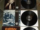 CORONER - RIP / Punishment / Color / Vortex 1st Press