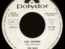 The Who: The Seeker - RARE Italian Jukebox PROMO 45