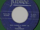 EDNA McGRIFF & SONNY TIL Piccadilly 45rpm Jubilee 1952