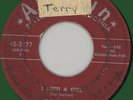 FEATHERS I Need a Girl 45rpm Aladdin 1955 original