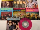 7 BEATLES COLOR VINYL 45'S DECCAGONE SET RARE PROMO