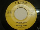 PRESTON LOVE*GROOVE JUICE 7