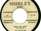 TREASURES-HOLD ME TIGHT-BEATLES SHIRLEY 45 #500 HEAR IT