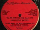 DAVE DUPREE & LIFE-Tell Me What You.. RARE boogie funk