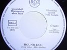 Elvis Presley S RCA Jahreszahl Promo D 60er  Hound Dog
