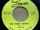 GENE SKI SIX FOOT DOWN RARE SARA J6632  ROCKABILLY 7