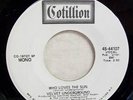 VELVET UNDERGROUND WHO LOVES THE SUN MONO WL PR0M0 7