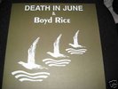 DEATH IN JUNE & BOYD RICE LP coil current 93 nww NON NO