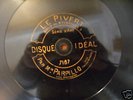 RARE DISQUE A SAPHIR  IDEAL 80T/ LE PIVERT /PARPILLO